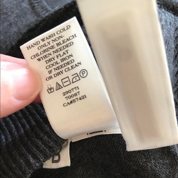 Ann Taylor Gray Wool Sweater Dress Medium - Picture 6 of 6